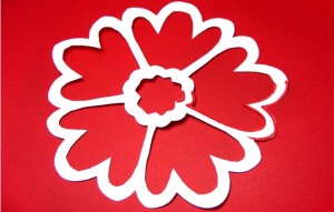 kirigami flower variation 1