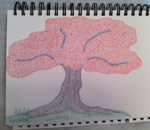 heart sakura tree