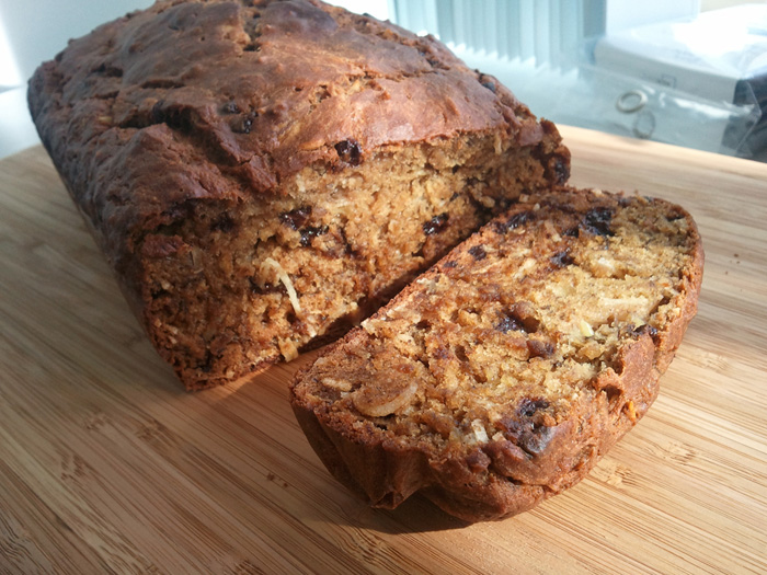 banana coconut cake