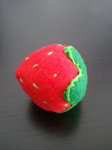 Handmade Felt Strawberry