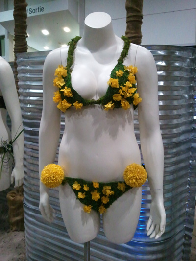flower bikini
