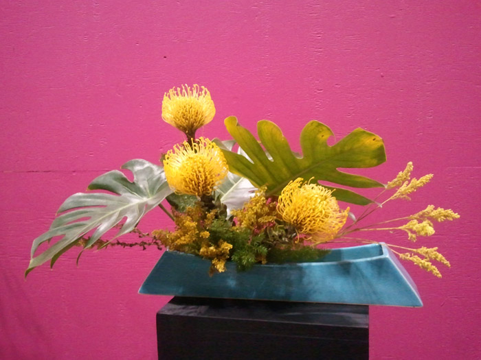 Yellow Ikebana